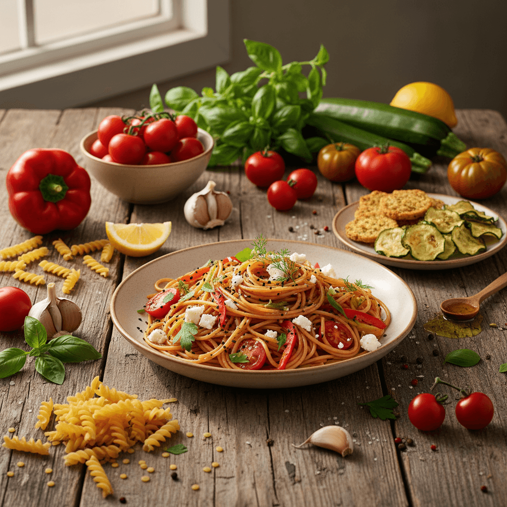 Glutensiz Spagetti ve Çıtır Atıştırmalıkla Pratik Akşam Sofrası