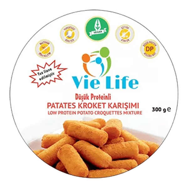 Vie Life Düşük Proteinli Patates Kroket Karışımı 300 gr