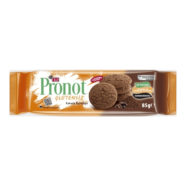 Eti Pronot Glutensiz Kakaolu Kurabiye 85 gr