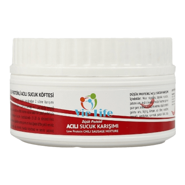 Vie Life Düşük Proteinli Acılı Sucuk Karışımı 180 gr