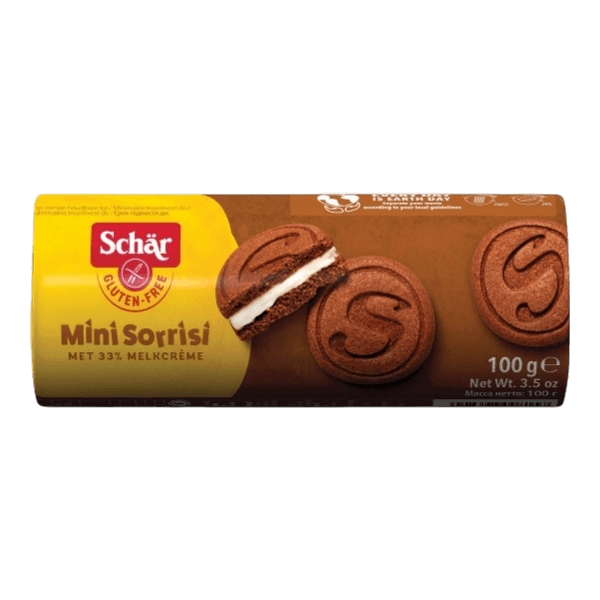 Schar Mini Sorrisi Kaymaklı Çikolatalı Bisküvi 100 gr