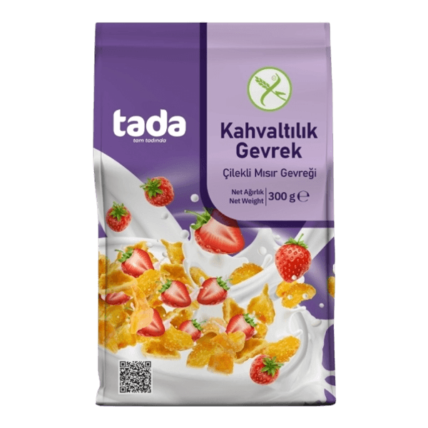 Tada Çilekli Mısır ve Pirinç Gevreği 220 gr