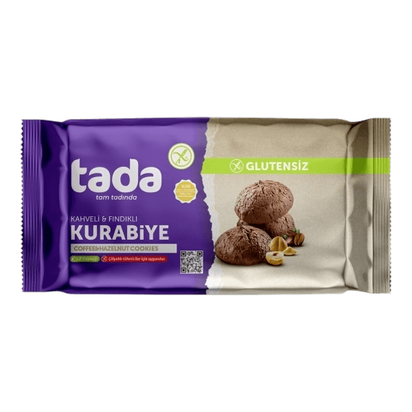 Tada Kahveli ve Fındıklı Kurabiye 75 gr