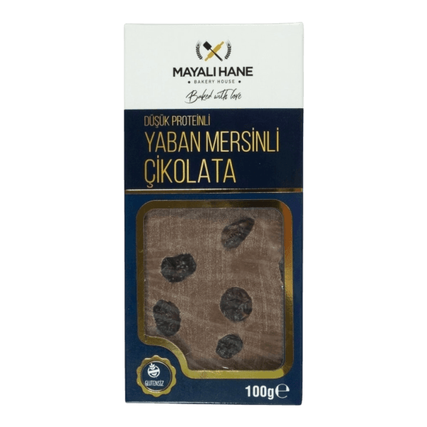 Mayalıhane Düşük Proteinli Yaban Mersinli Çikolata Tablet 100 gr