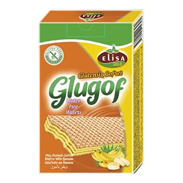 Elisa Gold Glugof Muz Aromalı Gofret 125 gr