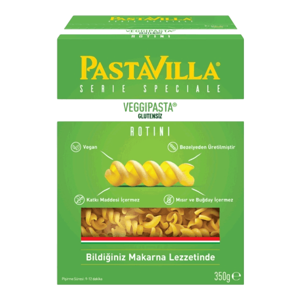 Pastavilla Veggi Glutensiz Makarna 350 gr