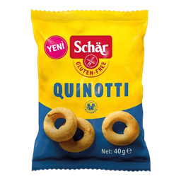 Schar Quinotti Kinoalı Halka Kraker 40 gr