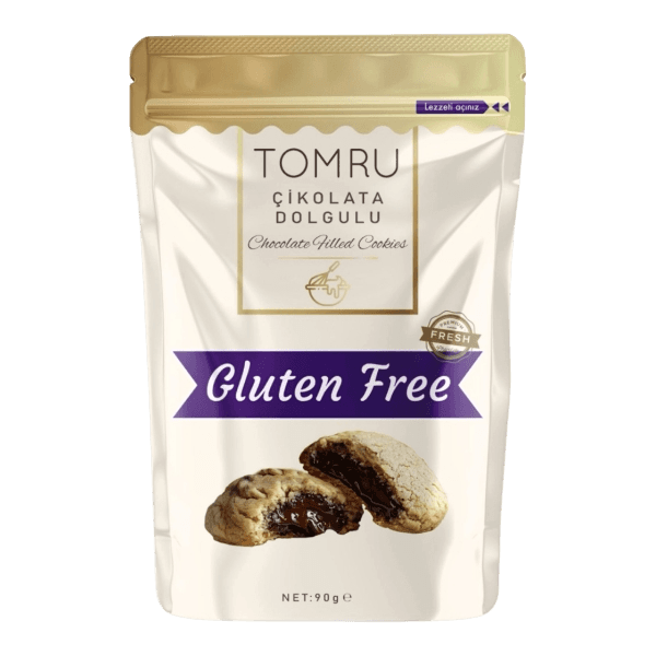 Tomru Glutensiz Çikolata Dolgulu Kurabiye 90gr