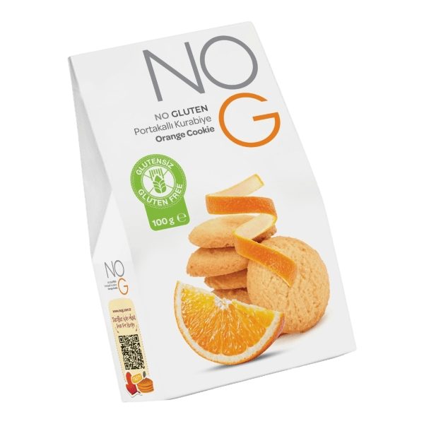 Nog Glutensiz Portakallı Kurabiye 100 gr