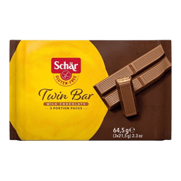 Schar Twin Bar Sütlü Çikolatalı Gofret 64,5 gr