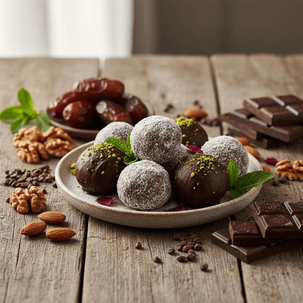 Glutensiz Çikolatalı Lokum Topları: Pratik ve Lezzetli Bir İkram