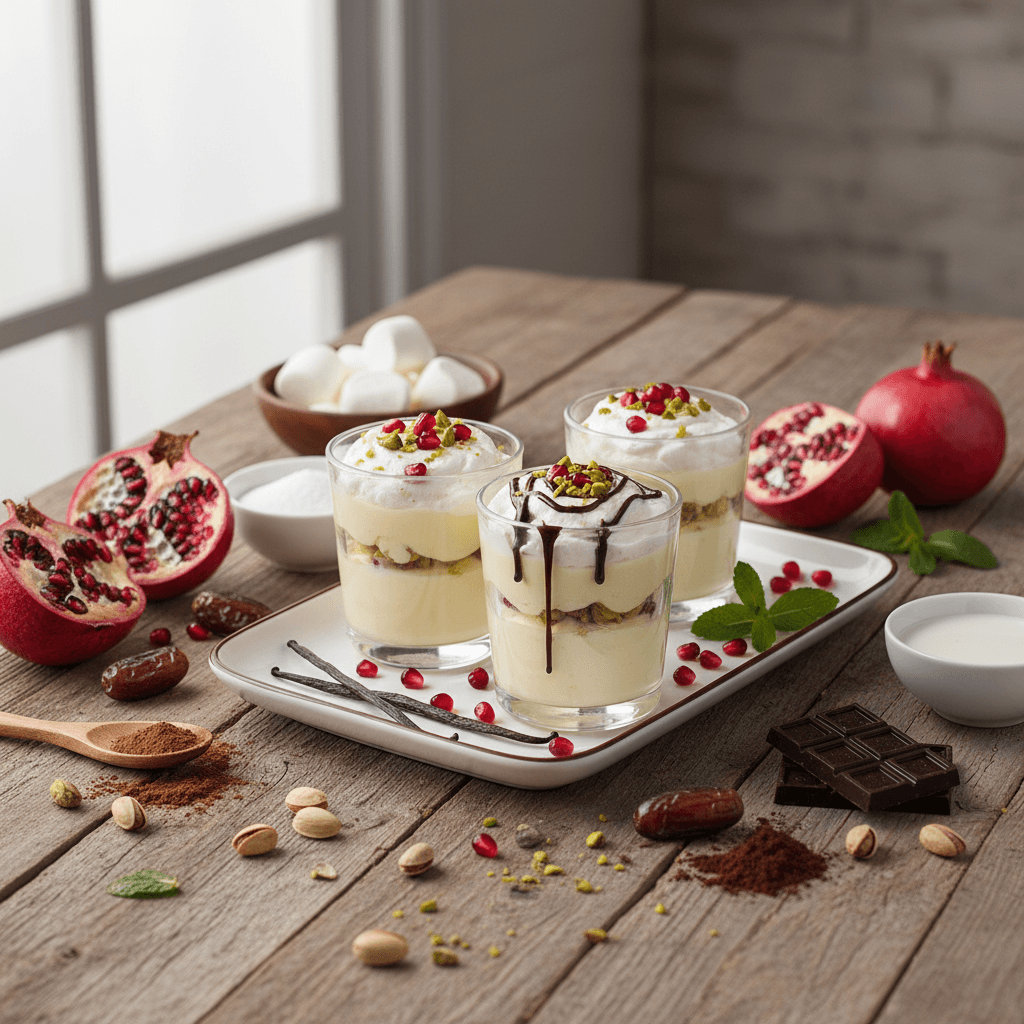 15 Dakikada Hazır: Glutensiz Marshmallow ve Puding ile Pratik Tatlı Tarifleri