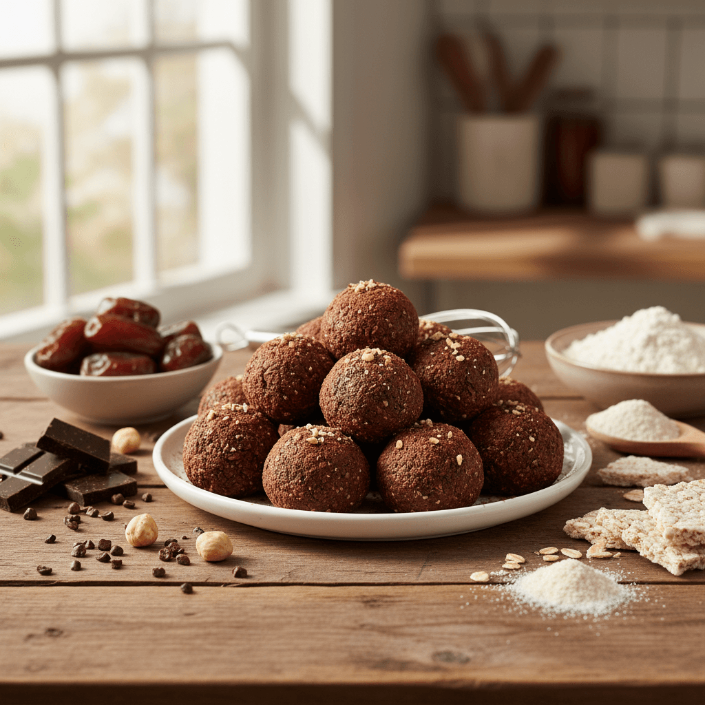Glutensiz Çikolatalı Galeta Topları: Pratik ve Lezzetli Tarif