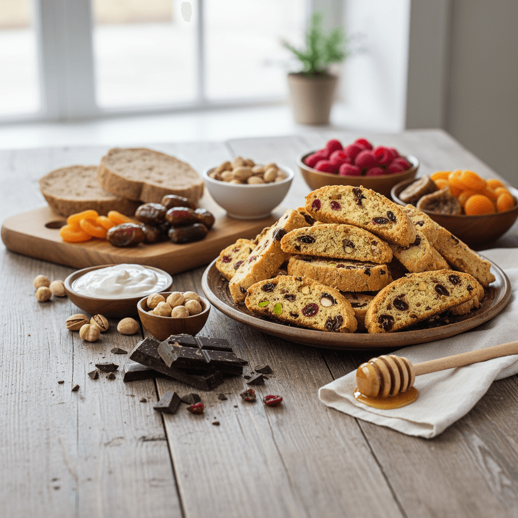 Evde Biscotti ve Çikolatayla Atıştırmalık Sofrası Nasıl Hazırlanır?