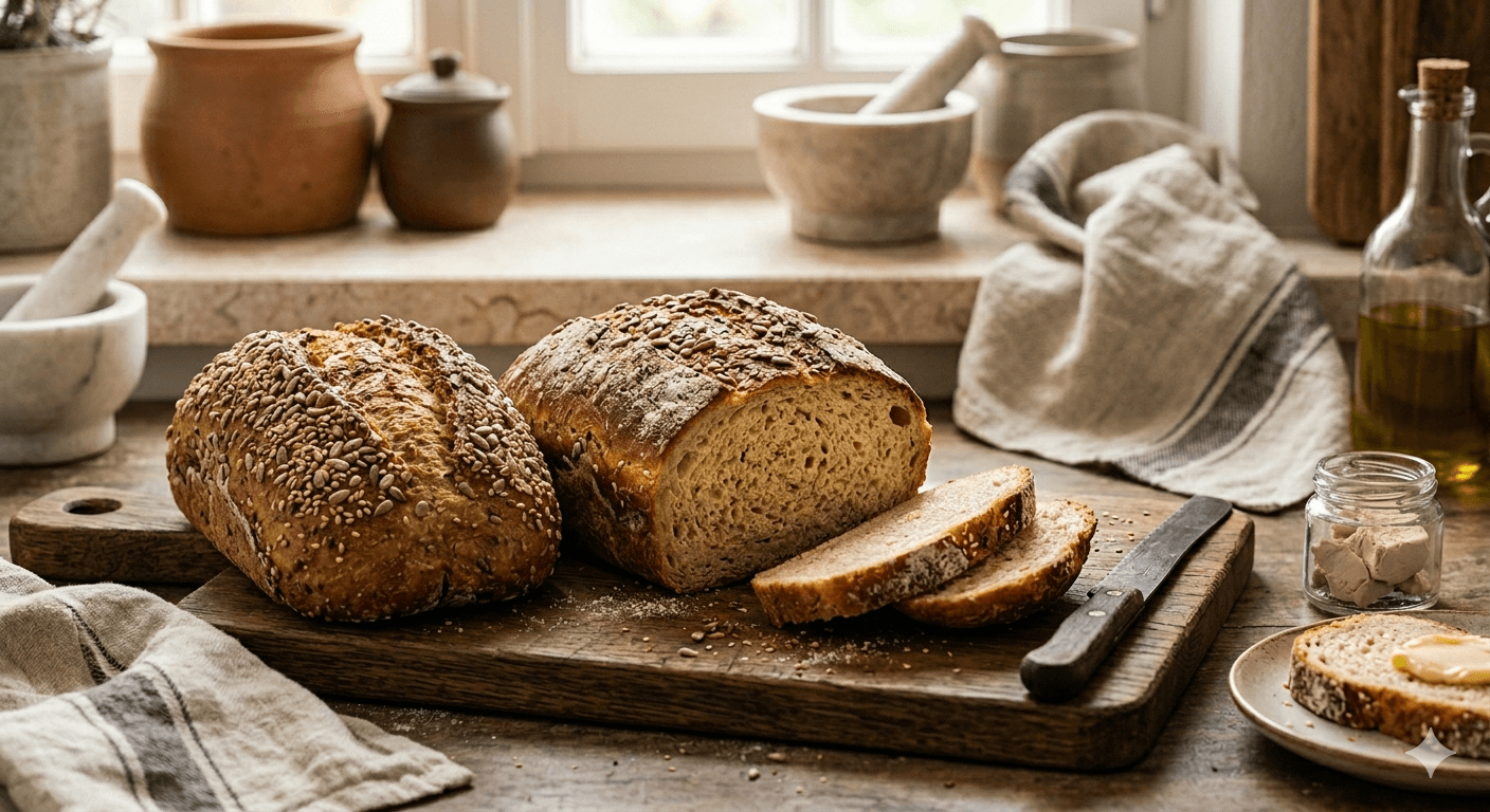 Sinangil Glutensiz Unla Hazırlanan Ekmek Tarifi