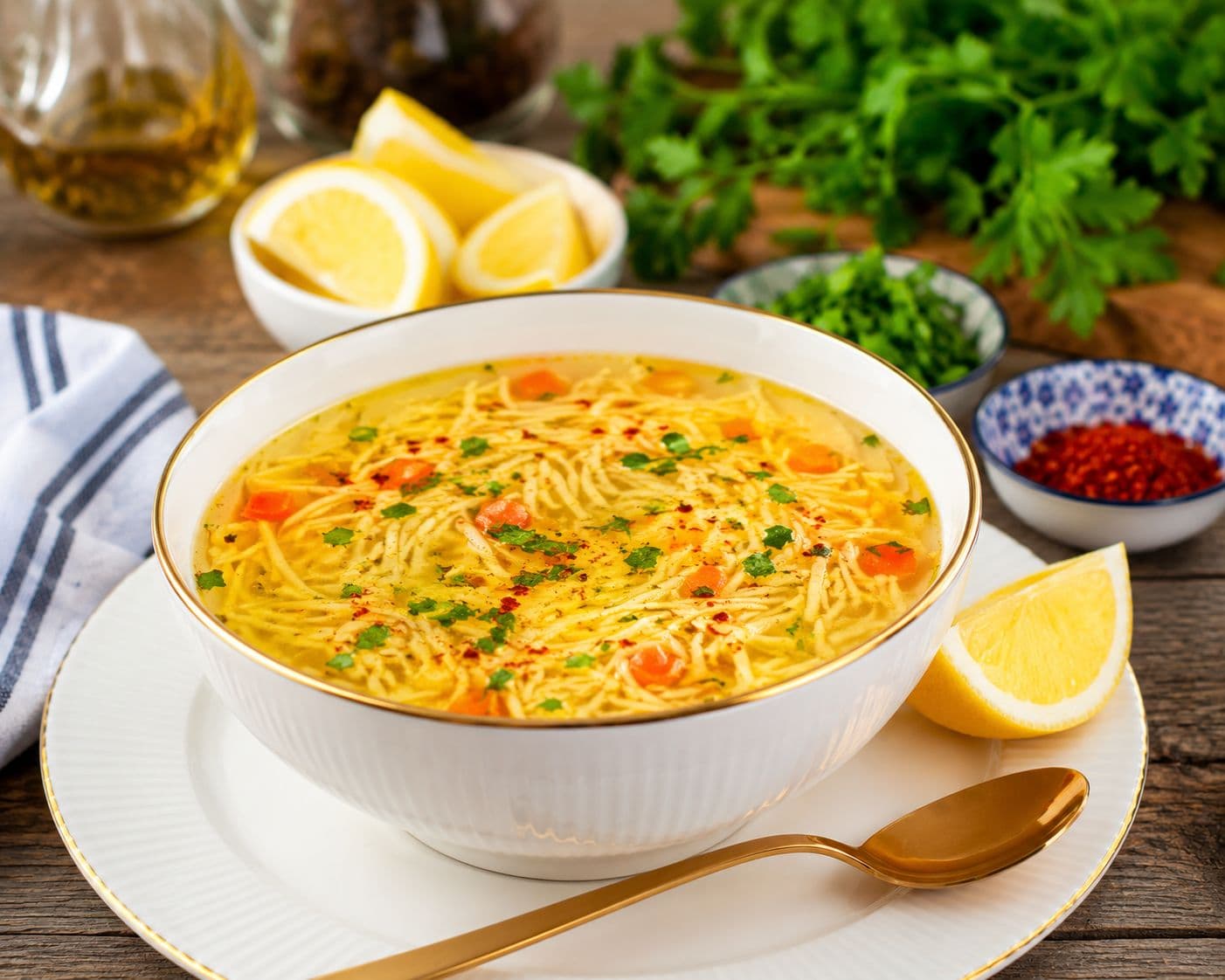 Glutensiz Tel Şehriye Çorbası Tarifi