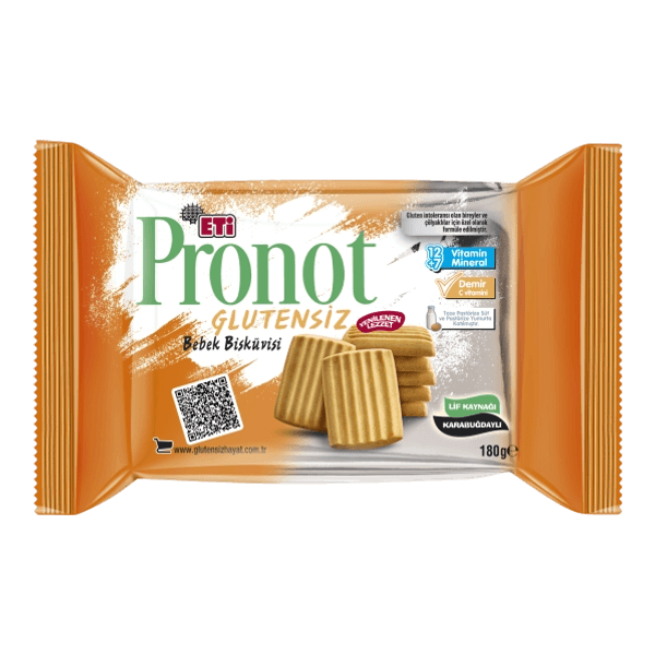 Eti Pronot Glutensiz Bebek Bisküvisi 180 gr