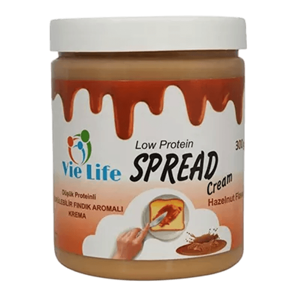 Vie Life Düşük Proteinli Sürülebilir Fındık Aromalı Krema 300 gr