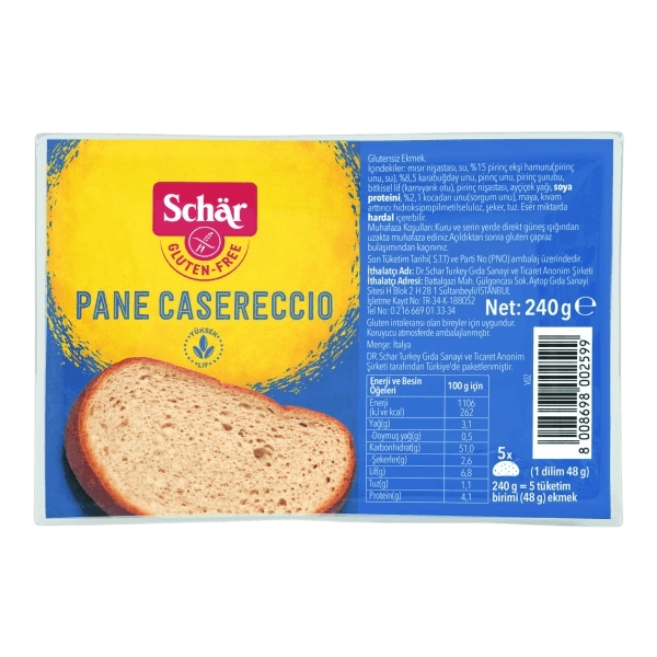 Schar Pane Casereccio Ev Ekmeği 240 gr