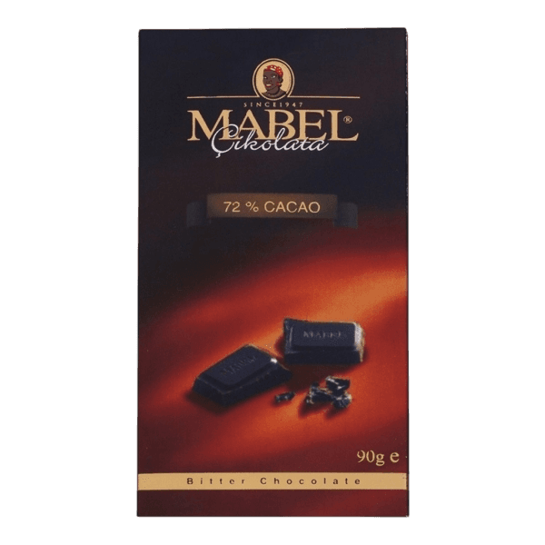Mabel Bitter Çikolata %72 Kakao 90 gr