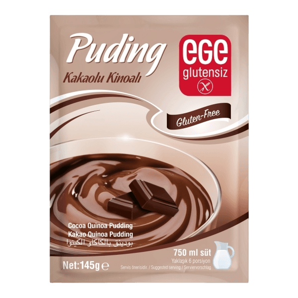 Ege Glutensiz Kakaolu Kinoalı Puding 145 gr