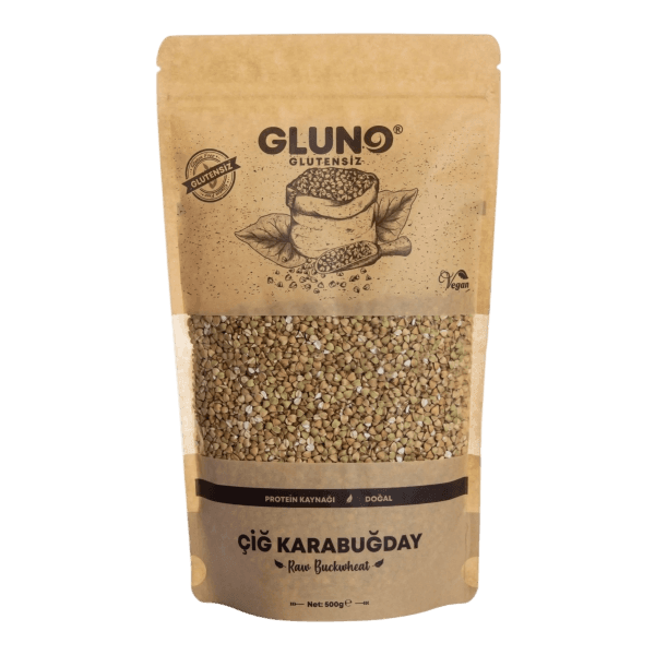 Gluno Glutensiz Çiğ Karabuğday 500 gr