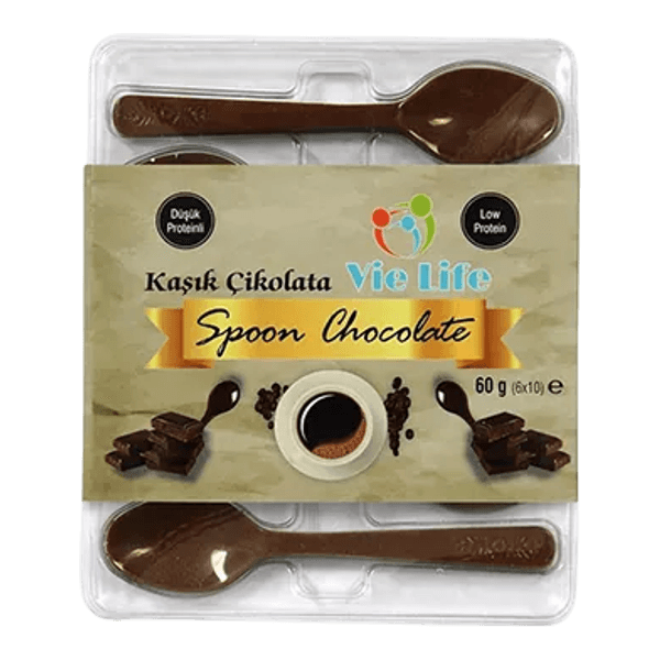 Vie Life Düşük Proteinli Kaşık Çikolata 6x10 gr