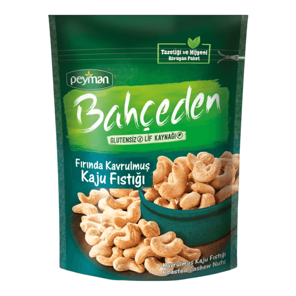 Peyman Bahçeden Glutensiz Kavrulmuş Kaju Fıstığı 140 gr