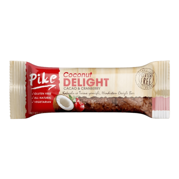 Pike Kakaolu ve Turna Yemişli Hindistan Cevizli Bar 32 gr