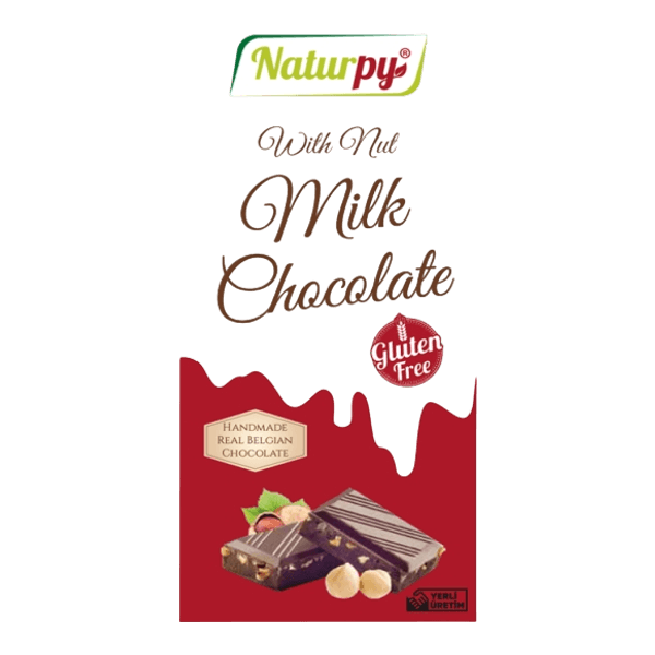 Naturpy Fındıklı Sütlü Çikolata 100 gr