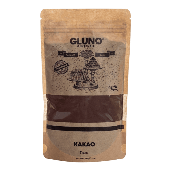 Gluno Glutensiz Kakao 200 gr
