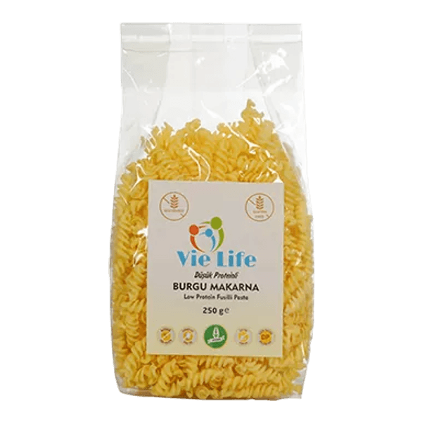 Vie Life Düşük Proteinli Burgu Makarna 250 gr