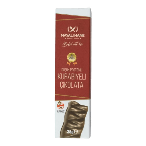 Mayalıhane Düşük Proteinli Kurabiyeli Çikolata 35 gr