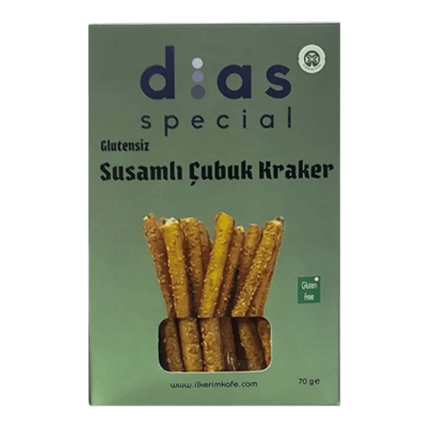 Dias Special Glutensiz Susamlı Çubuk Kraker 70 gr