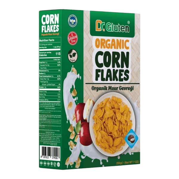 Dr. Gluten Organik Mısır Gevreği 200 gr