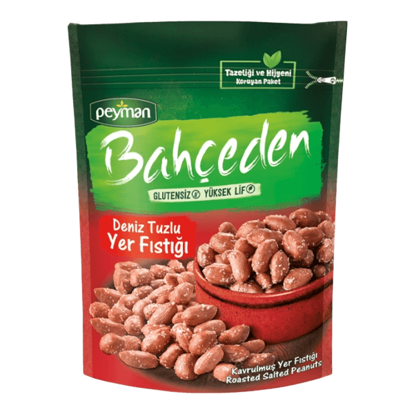 Peyman Bahçeden Glutensiz Kavrulmuş Yer Fıstığı 175 gr