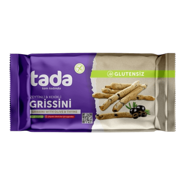 Tada Zeytinli ve Kekikli Grissini 75 gr
