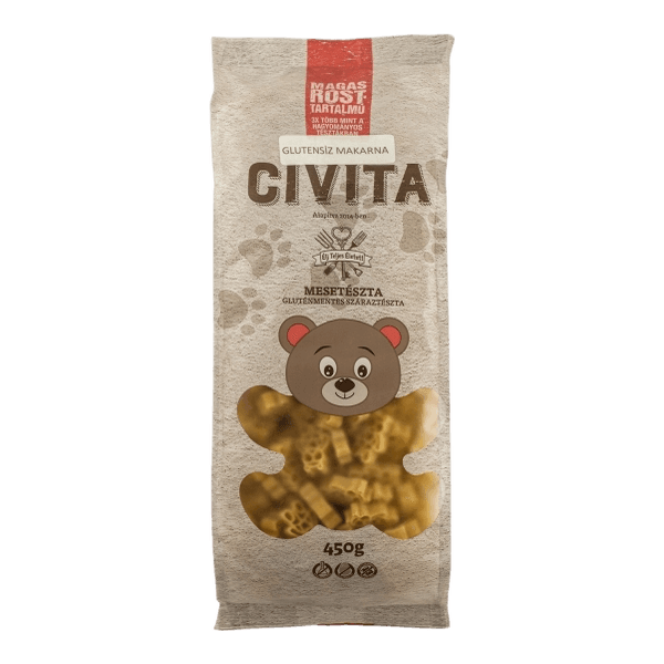Cıvıta Teddy Pasta Glutensiz Makarna 450 gr