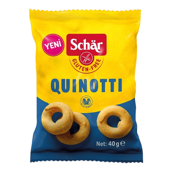 Schar Quinotti Kinoalı Halka Kraker 40 gr