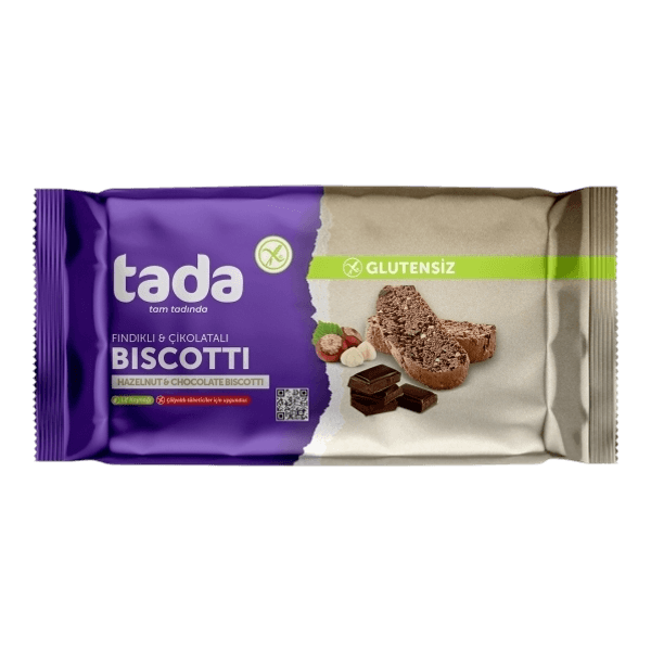 Tada Fındıklı ve Çikolatalı Biscotti 110 gr
