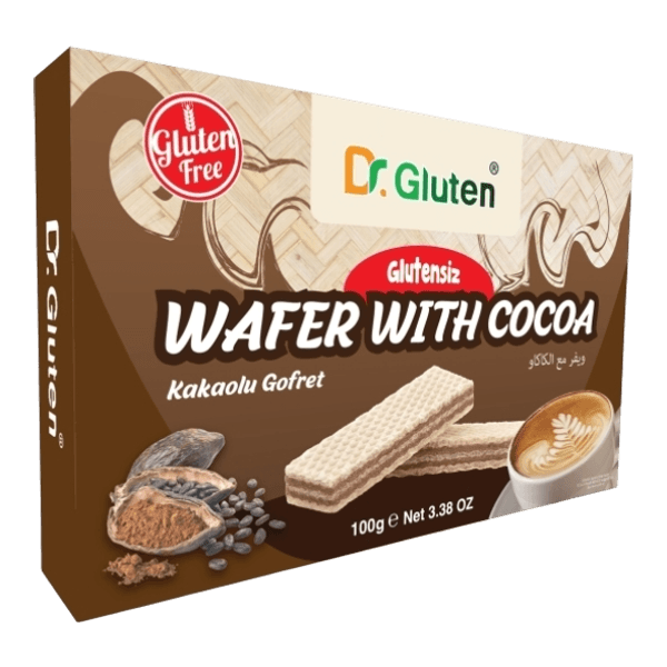 Dr. Gluten Glutensiz Kakaolu Gofret 100 gr