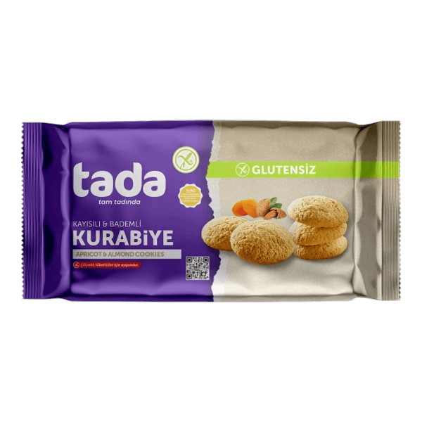 Tada Kayısılı ve Bademli Kurabiye 75 gr