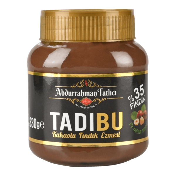 Abdurrahman Tatlıcı Tadıbu Glutensiz Kakaolu Fındık Ezmesi 330 gr