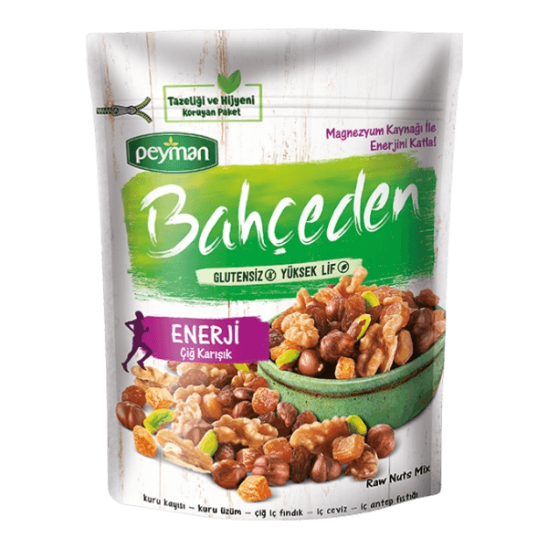 Bahçeden Çiğ Karışık Enerji 140 gr