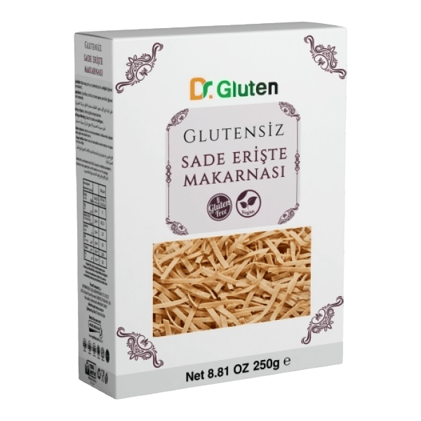 Dr. Gluten Glutensiz Sade Erişte 250 gr