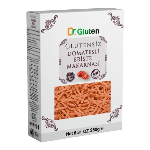 Dr. Gluten Glutensiz Domatesli Erişte 250 gr