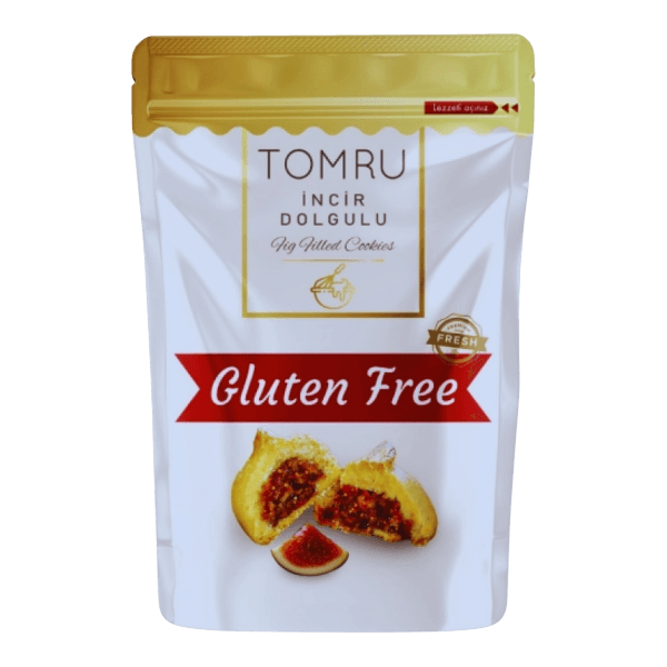 Tomru Glutensiz İncir Dolgulu Kurabiye 90gr