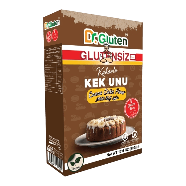 Dr. Gluten Glutensiz Kakaolu Kek Unu 500 gr