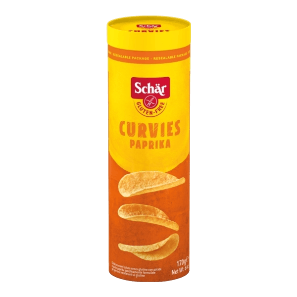 Schar Curvies Paprika Cips 170 gr