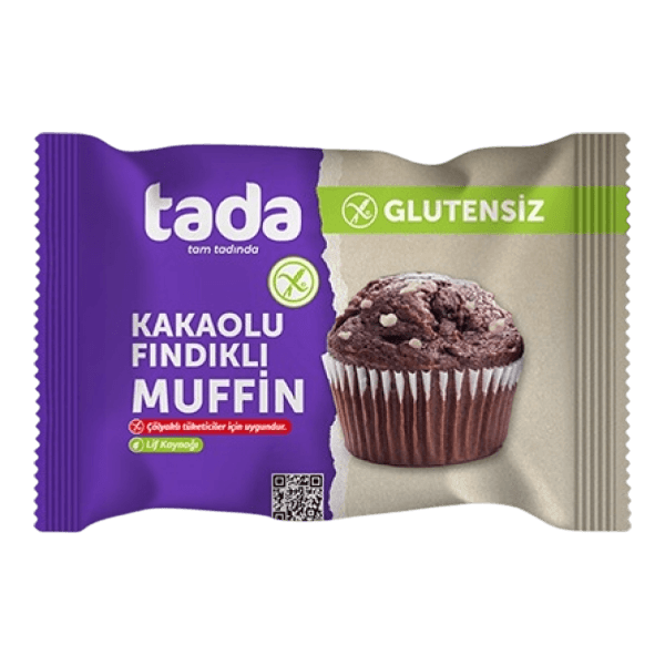 Tada Kakaolu Fındıklı Muffin Kek 50 gr
